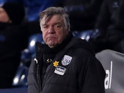 West Bromwich Albion manager Sam Allardyce pictured on March 4, 2021