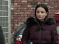 Alina on the first episode of Coronation Street on March 24, 2021
