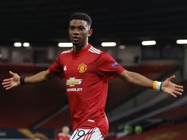 Amad Diallo to make first Manchester United appearance of season