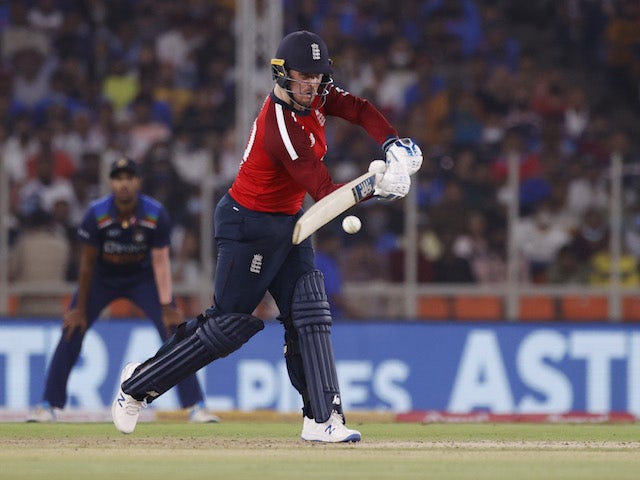 Jason Roy stars as England set India competitive target