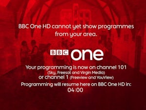 BBC begins rollout of BBC One regions in HD