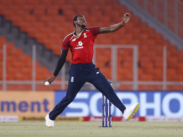 Jofra Archer hopes to be fit in time for England's Test matches in West Indies