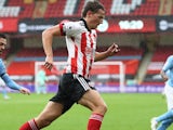 Sander Berge in action for Sheffield United on October 31, 2020