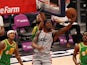 Washington Wizards guard Bradley Beal shoots the ball against the Utah Jazz on March 19, 2021