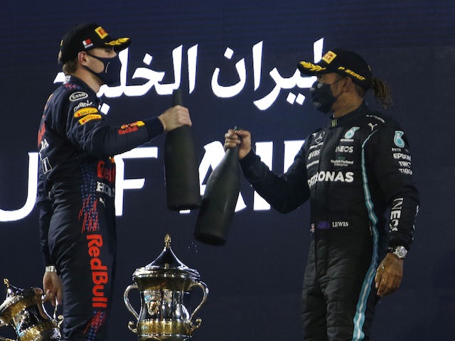 Result: Lewis Hamilton wins Bahrain Grand Prix ahead of Max Verstappen