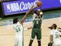 Milwaukee Bucks forward Bobby Portis in action against the Boston Celtics on March 24, 2021