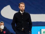 England manager Gareth Southgate pictured on March 25, 2021