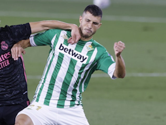 Real Betis midfielder Guido Rodriguez pictured in September 2020