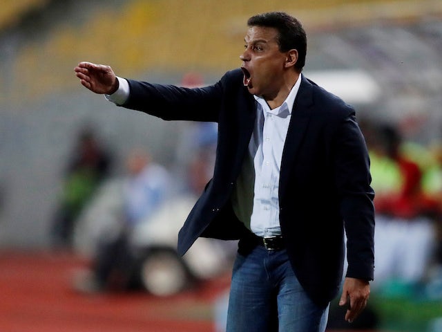 Egypt manager Hossam El Badry pictured in November 2019