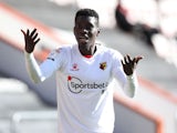 Ismaila Sarr pictured for Watford in February 2021