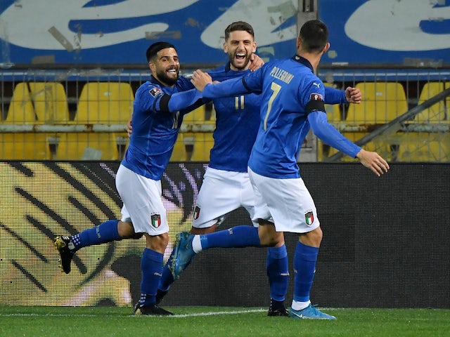 Result: Italy 2-0 Northern Ireland: Berardi, Immobile net in home win