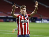 Atletico Madrid's Marcos Llorente pictured on March 10, 2021