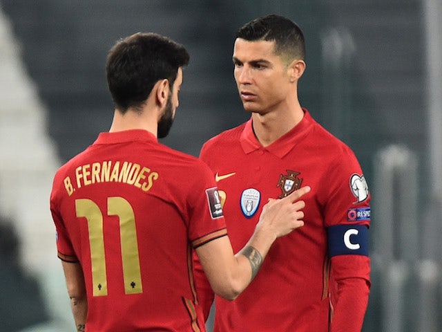 Fernandes reacts to Ronaldo's Manchester United exit