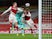 Liverpool's Diogo Jota scores against Arsenal in the Premier League on April 3, 2021