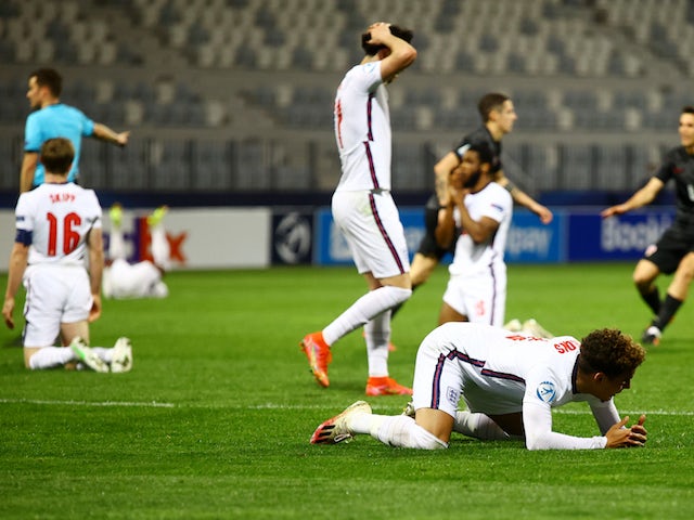 Croatia U21 1-2 England U21: Boothroyd's side eliminated despite win