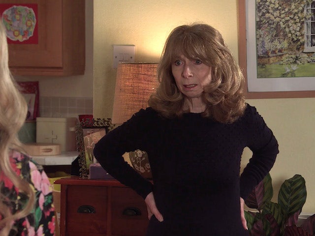 Gail on the first episode of Coronation Street on April 12, 2021