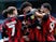 Bournemouth's Philip Billing celebrates scoring their first goal against Blackburn Rovers in the Championship on April 5, 2021