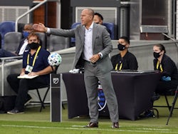 Portland Timbers head coach Giovanni Savarese pictured in September 2020