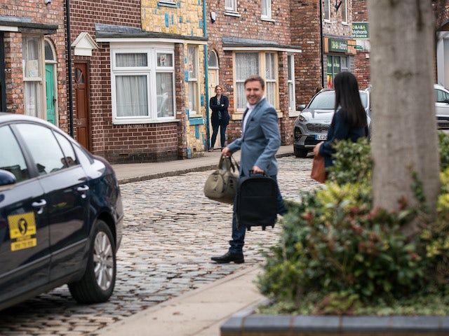 Tyrone on the second episode of Coronation Street on April 21, 2021