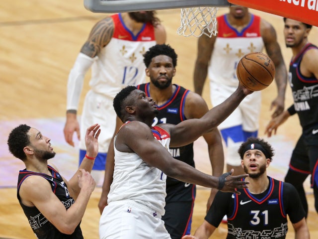 NBA roundup: Zion Williamson inspires Pelicans to win over 76ers