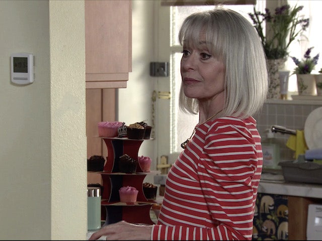 Sharon on the second episode of Coronation Street on April 28, 2021