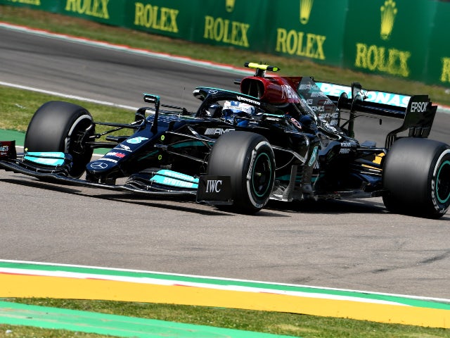 Result: Valtteri Bottas tops chaotic first practice in Imola