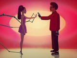 Ariana Grande and The Weeknd video for the Save Your Tears remix