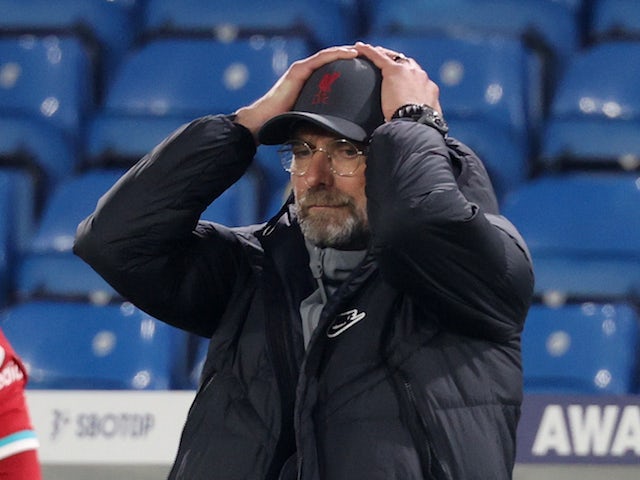 Jurgen Klopp insists Liverpool would not cry about Champions League failure