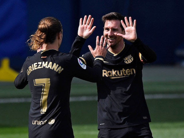 Villarreal 1-2 Barca: Griezmann nets brace as Koeman's side triumph