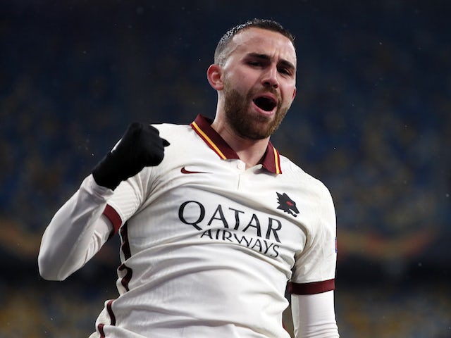 Roma's Borja Mayoral pictured in March 2021
