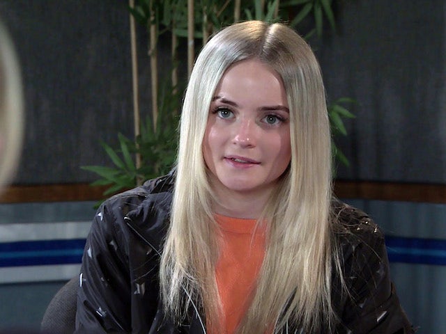 Kelly on the second episode of Coronation Street on May 12, 2021
