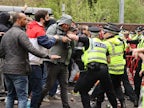 Police officer requires emergency treatment after Old Trafford protests