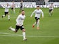 Derby County's Patrick Roberts celebrates after scoring their second goal on May 8, 2021