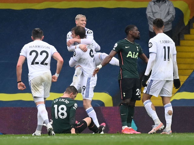 PL roundup: Leeds dent Spurs' European hopes, Palace ease past Sheff Utd
