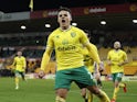 Norwich City defender Max Aarons pictured in December 2020