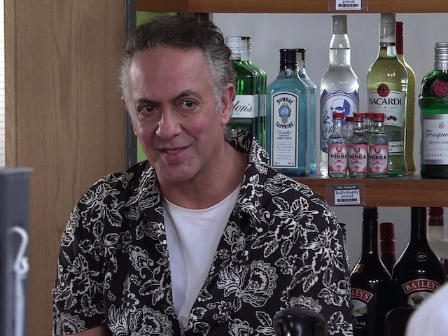 Dev on the first episode of Coronation Street on May 19, 2021