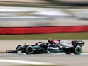 Mercedes' Valtteri Bottas in action during practice for the Spanish Grand Prix on May 7, 2021