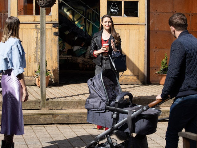 Summer, Sienna and Brody on Hollyoaks on May 26, 2021
