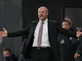 Burnley manager Sean Dyche pictured on May 10, 2021