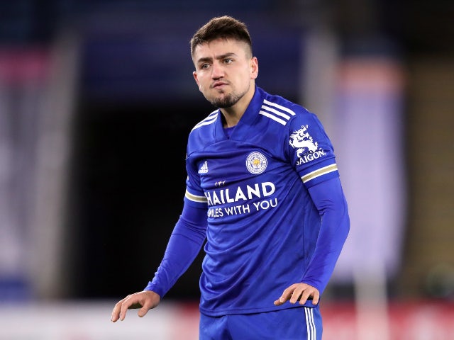 Cengiz Under in action for Leicester City in December 2020