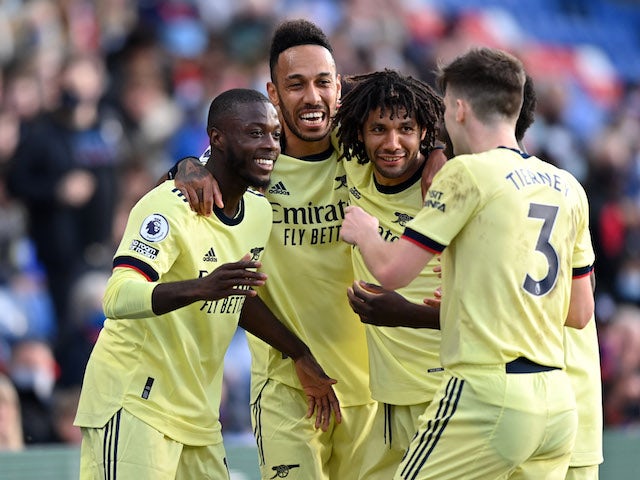 Palace 1-3 Arsenal: Gunners too strong for hosts at Selhurst Park