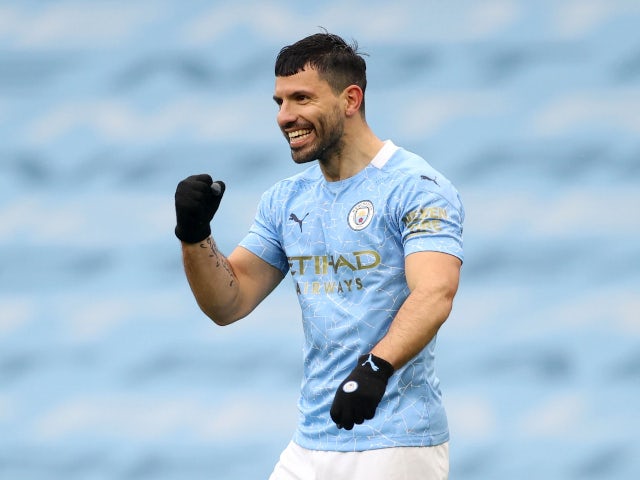 Man City debut Aguero-inspired training kit in tribute to former