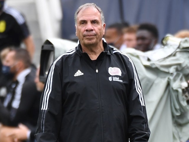 New England Revolution head coach Bruce Arena on May 8, 2021