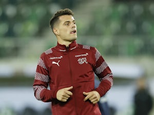 Granit Xhaka appears to confirm Arsenal exit