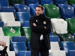 Northern Ireland manager Ian Baraclough on March 31, 2021