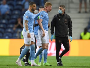 Kevin De Bruyne suffers fractured nose and eye socket