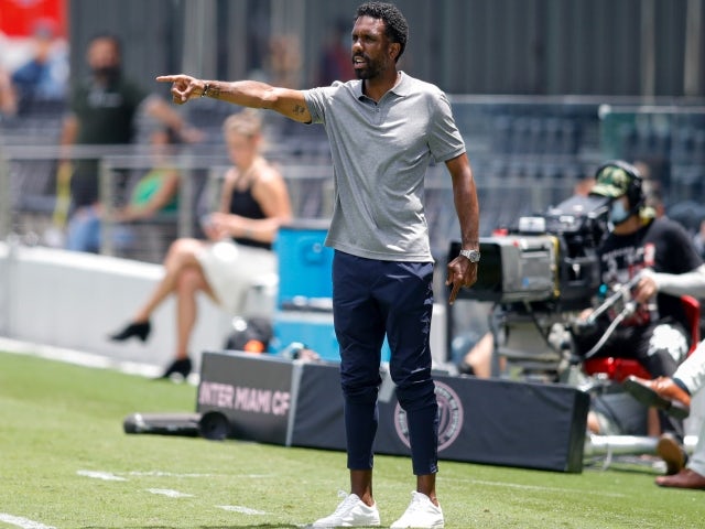 CF Montreal head coach Wilfried Nancy reacts from the sideline on May 22, 2021