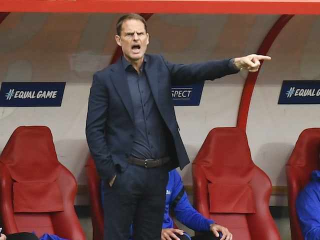 Frank De Boer: 'We must learn from our mistakes'