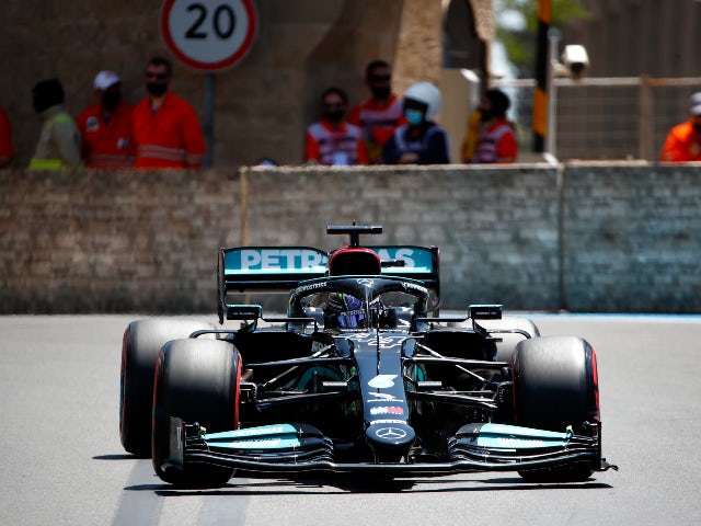Lewis Hamilton down in 11th during second Azerbaijan practice