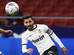 Valencia defender Jose Gaya pictured on January 24, 2021